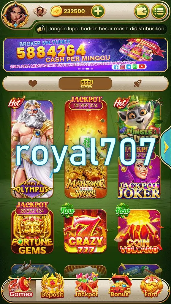 royal707 Tangkapan Layar Resmi APK